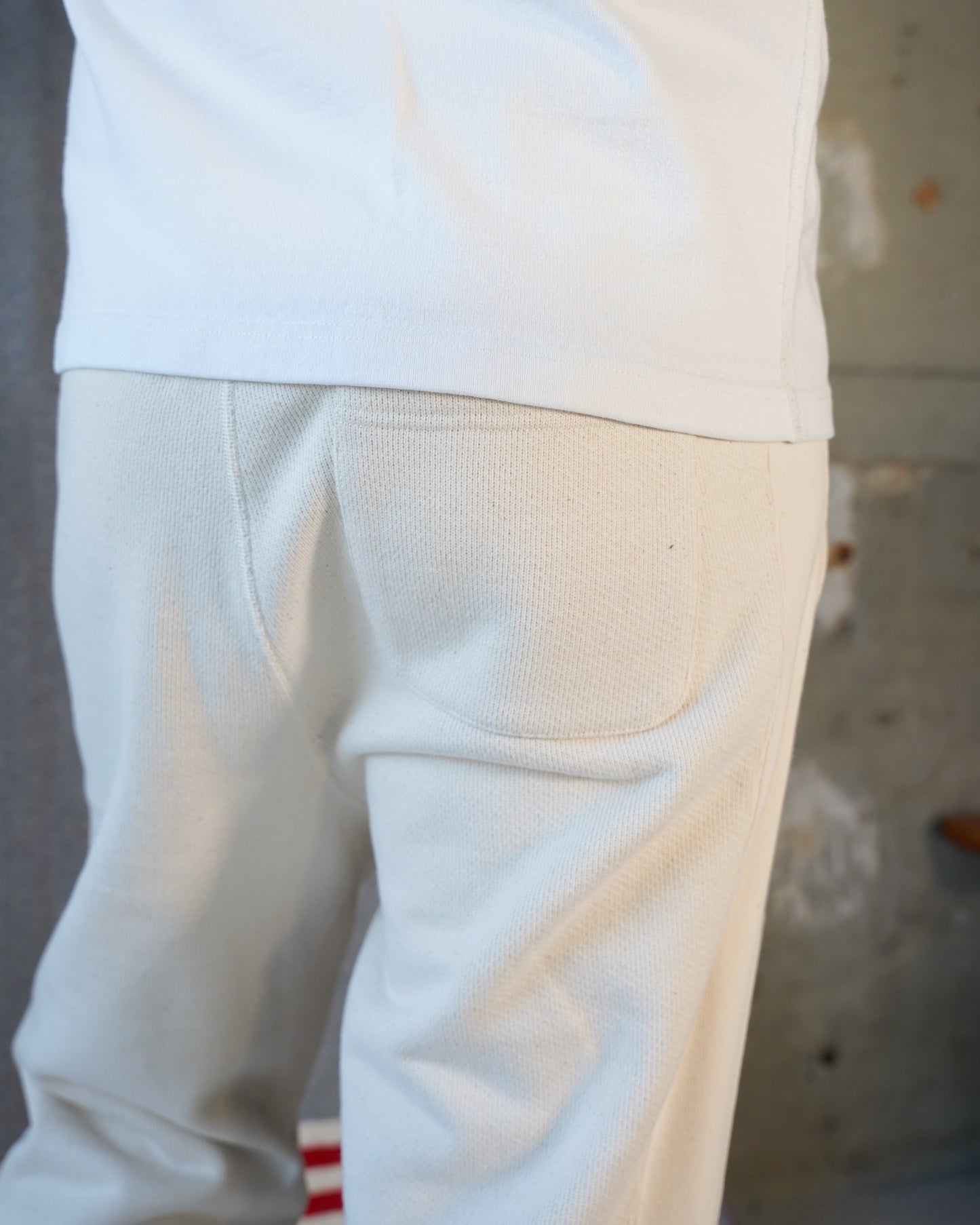 Sweatpants - Double Heavyweight French Terry - Ecru