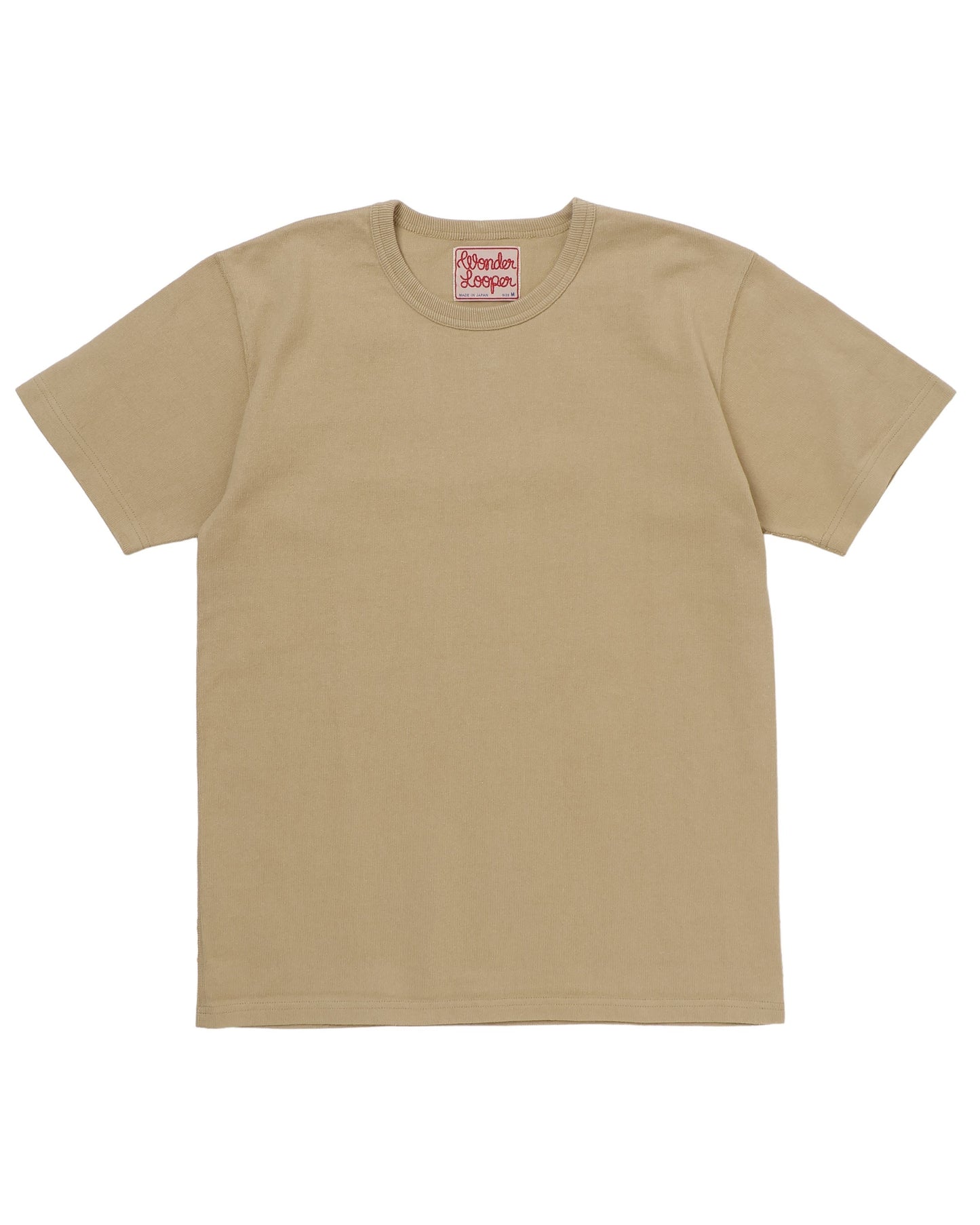 Crewneck T-shirt - Double Heavyweight - Sand