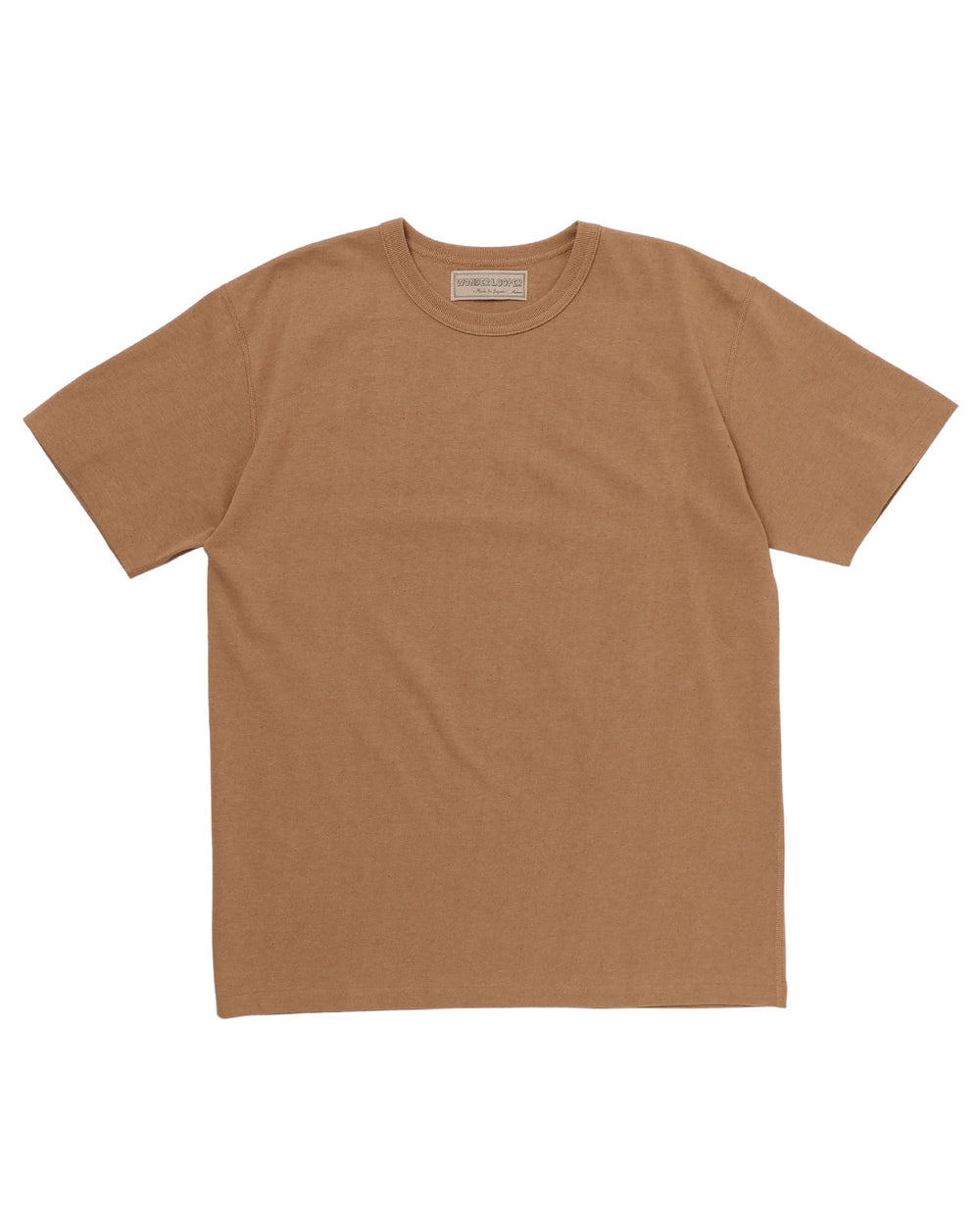 Crewneck T-shirt - Foxfibre® Tsuriami - Coyote 70