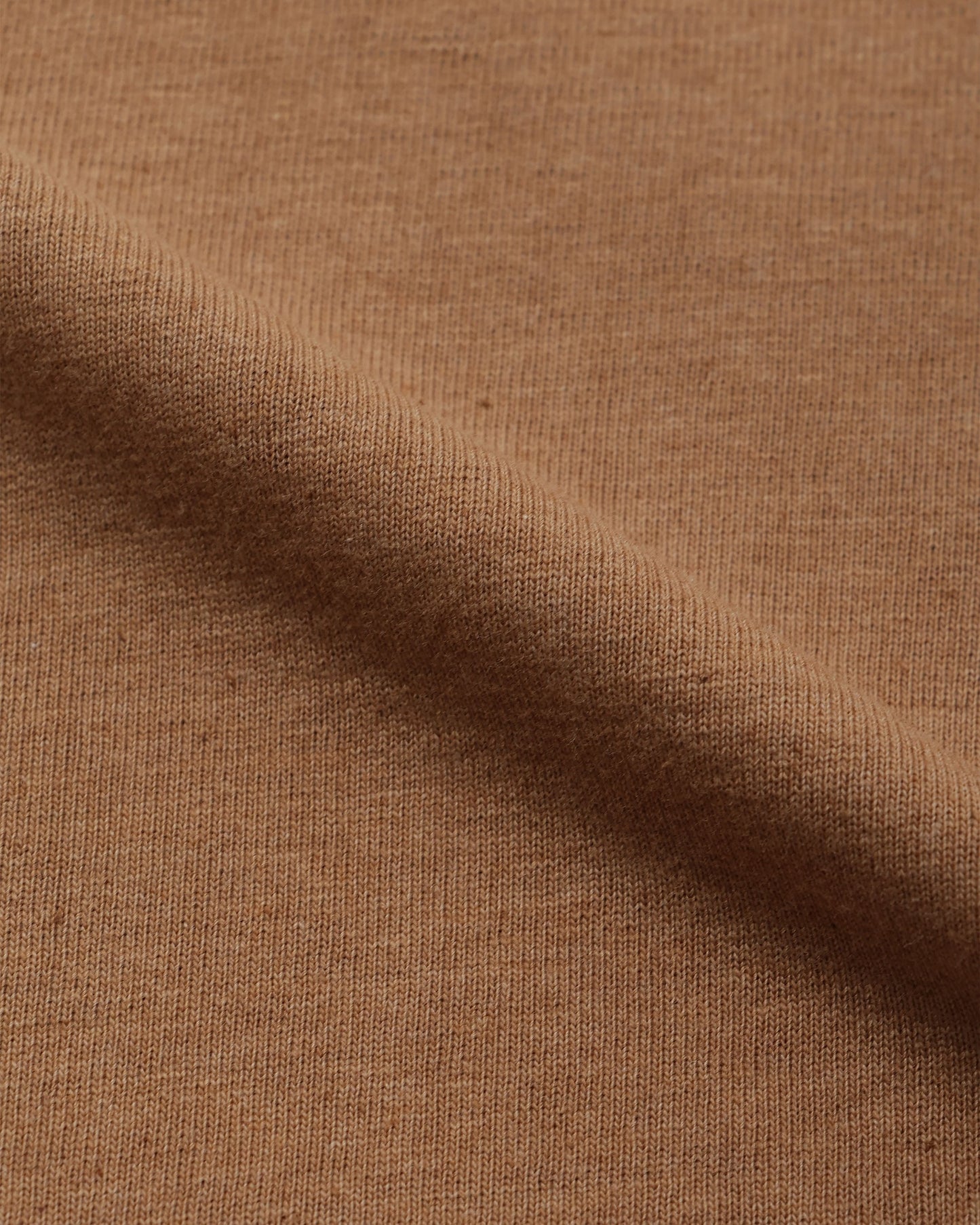 Crewneck T-shirt - Foxfibre® Tsuriami - Coyote 70