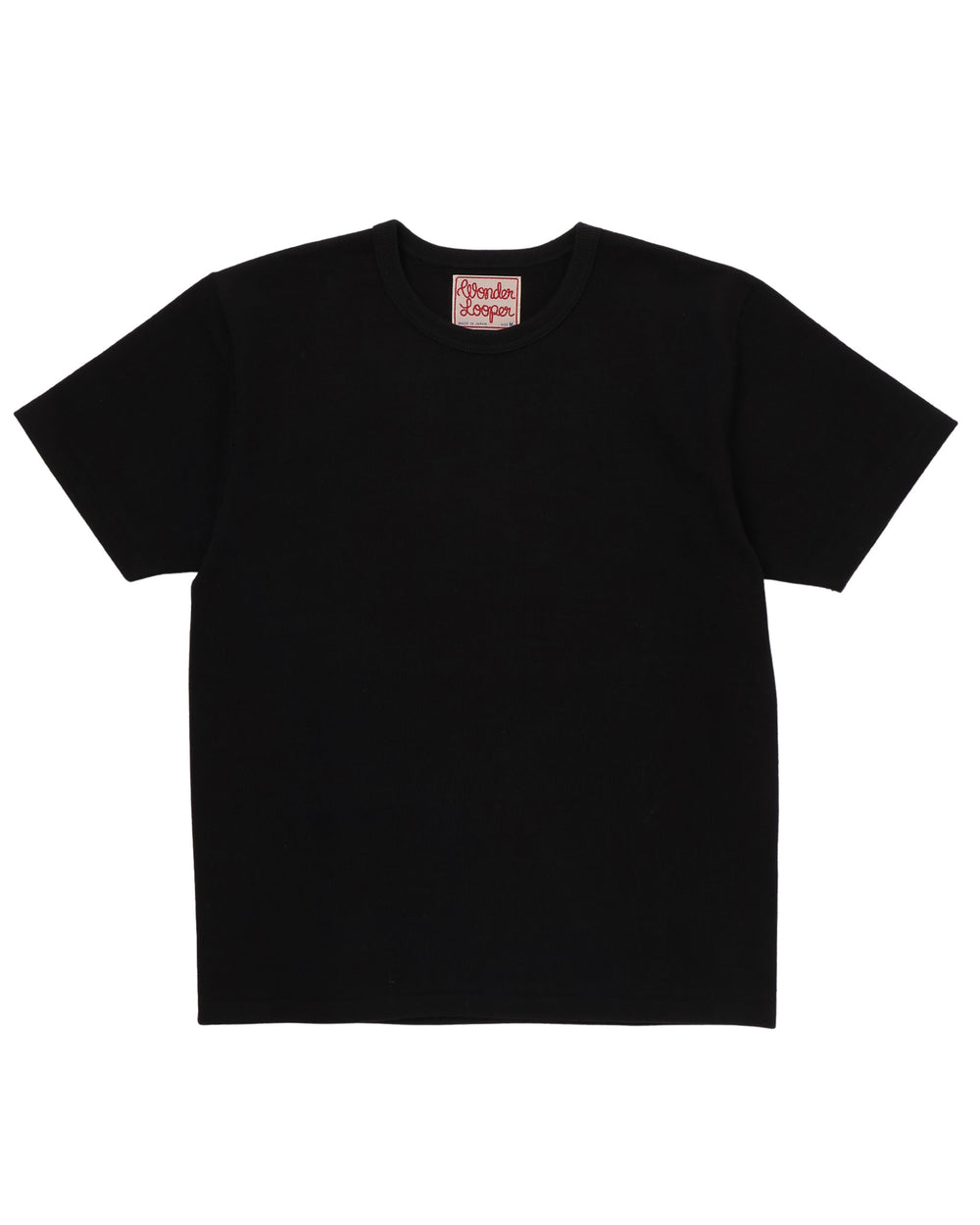 Crewneck T-shirt - Triple Heavyweight Tsuriami - Black