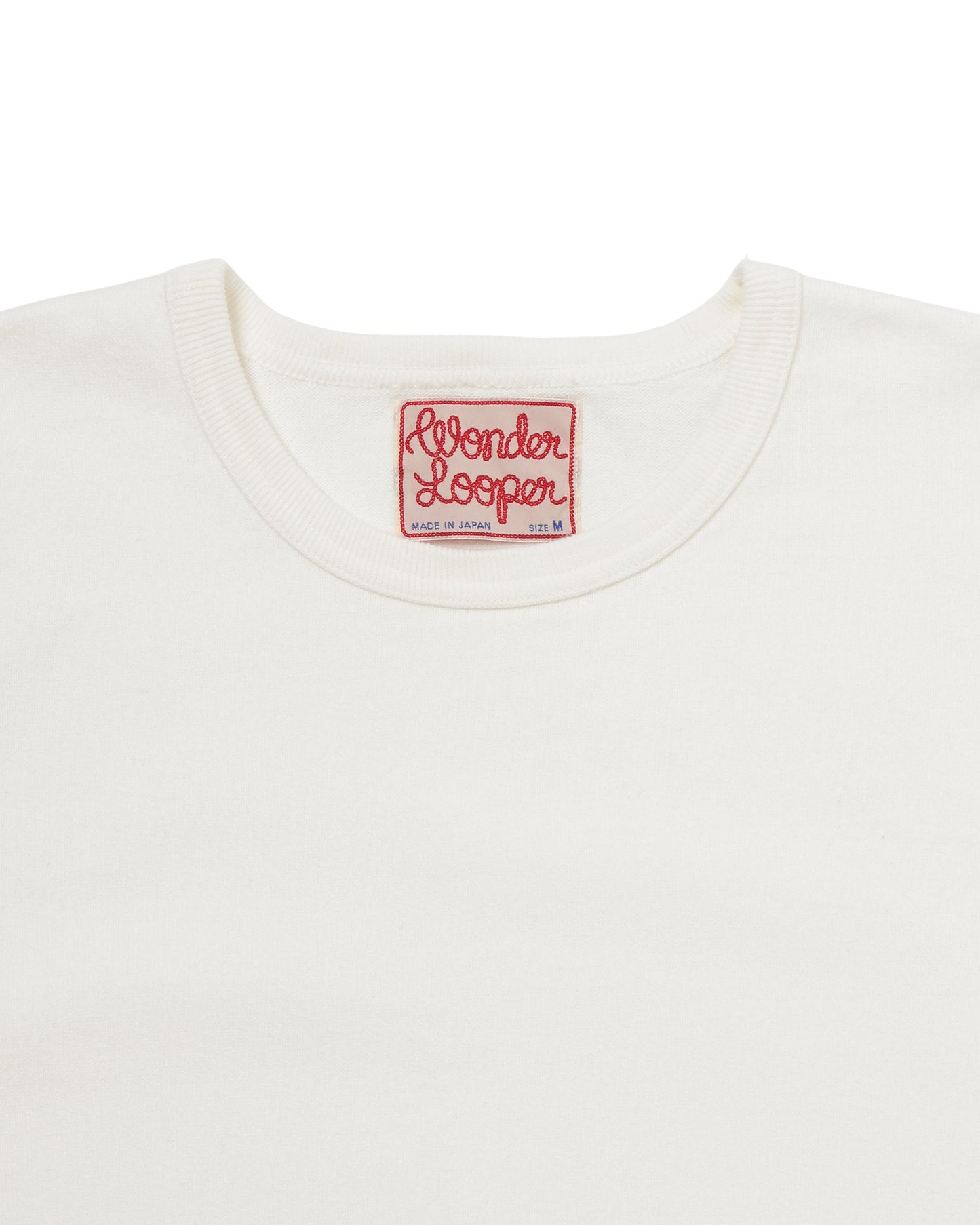 Crewneck T-shirt - Double Heavyweight - White