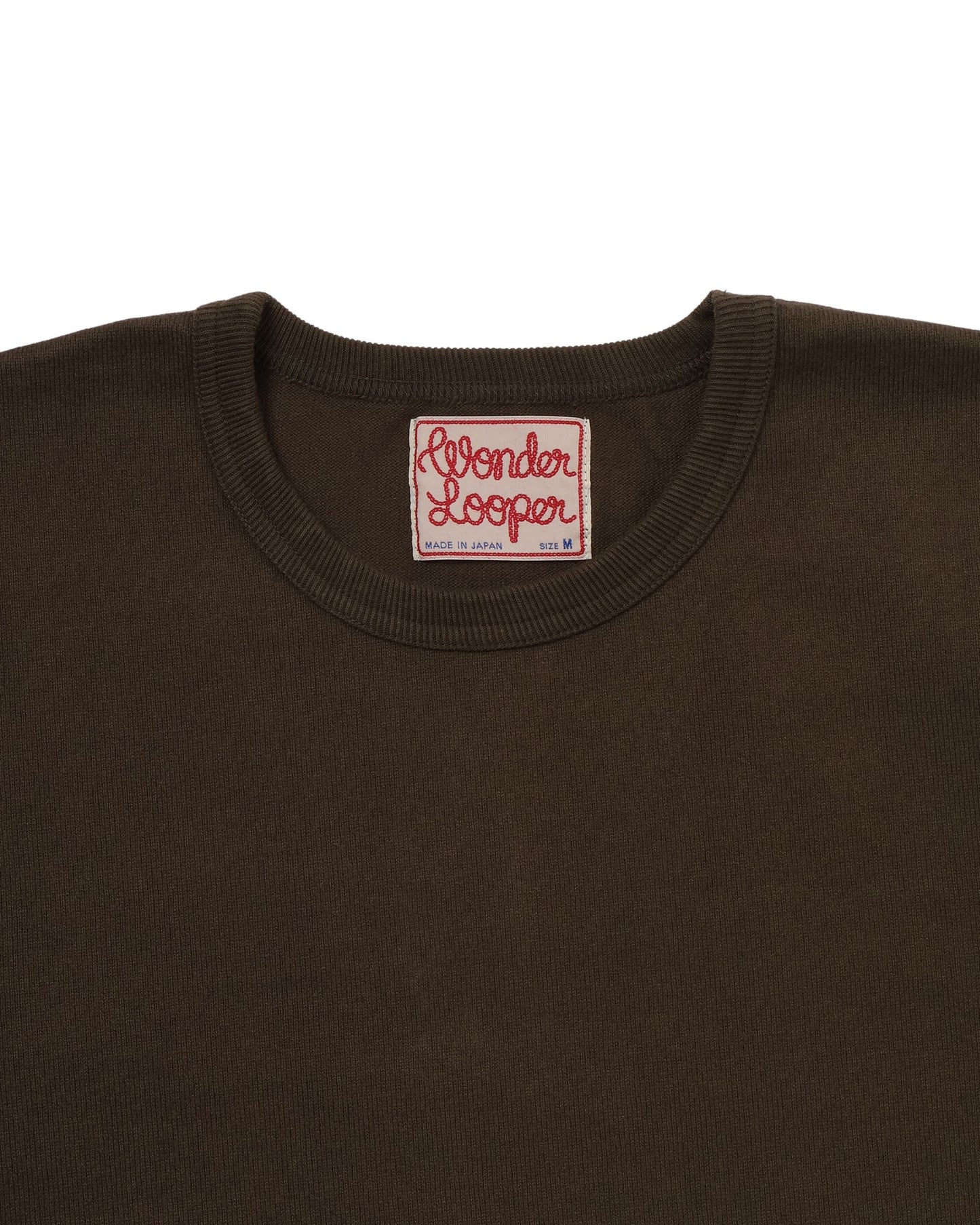 Crewneck T-shirt - Double Heavyweight - Khaki