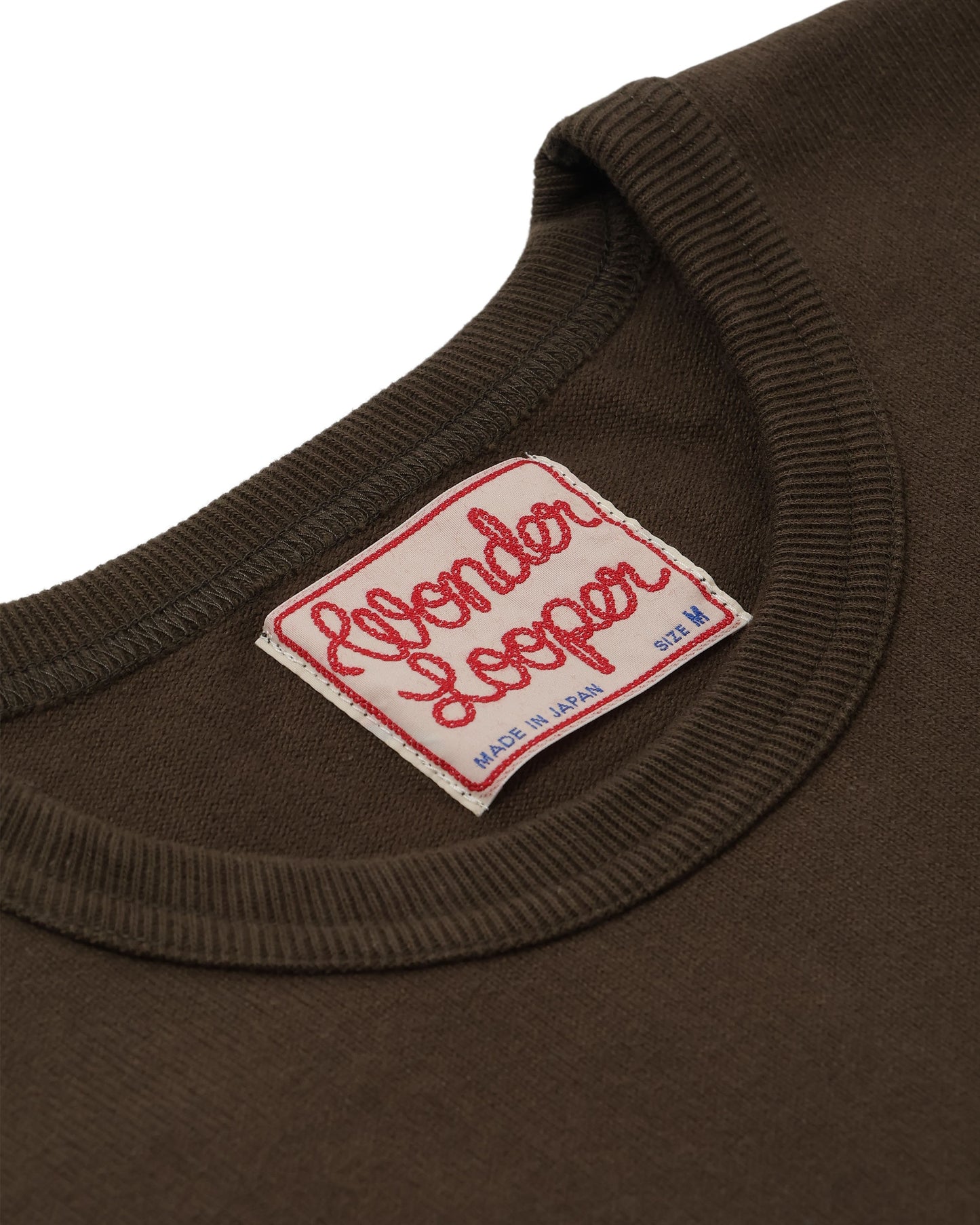 Crewneck T-shirt - Double Heavyweight - Khaki