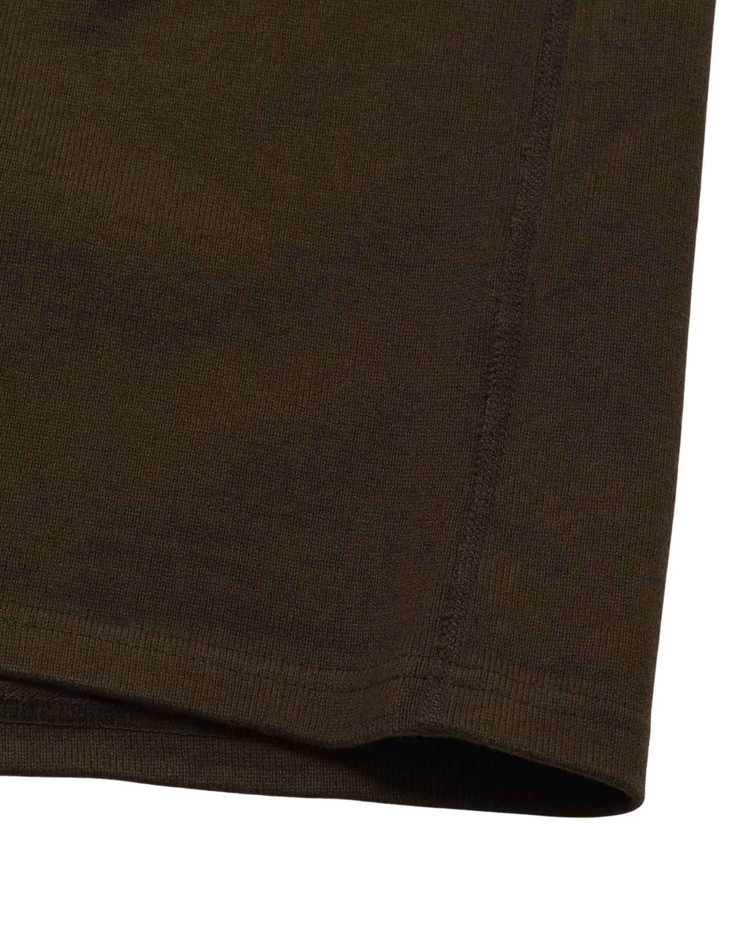 Crewneck T-shirt - Double Heavyweight - Khaki