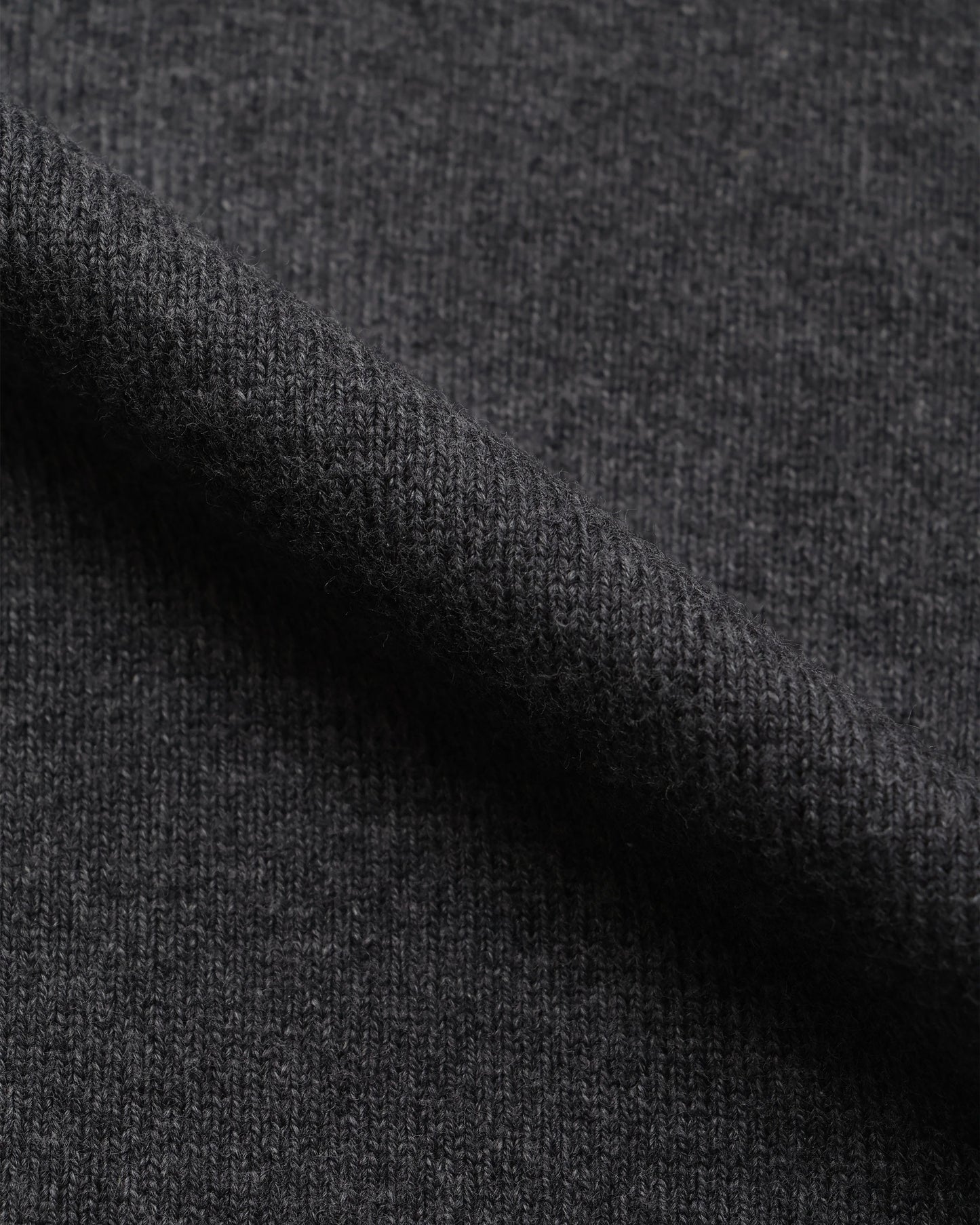 Crewneck T-shirt - Double Heavyweight - Charcoal