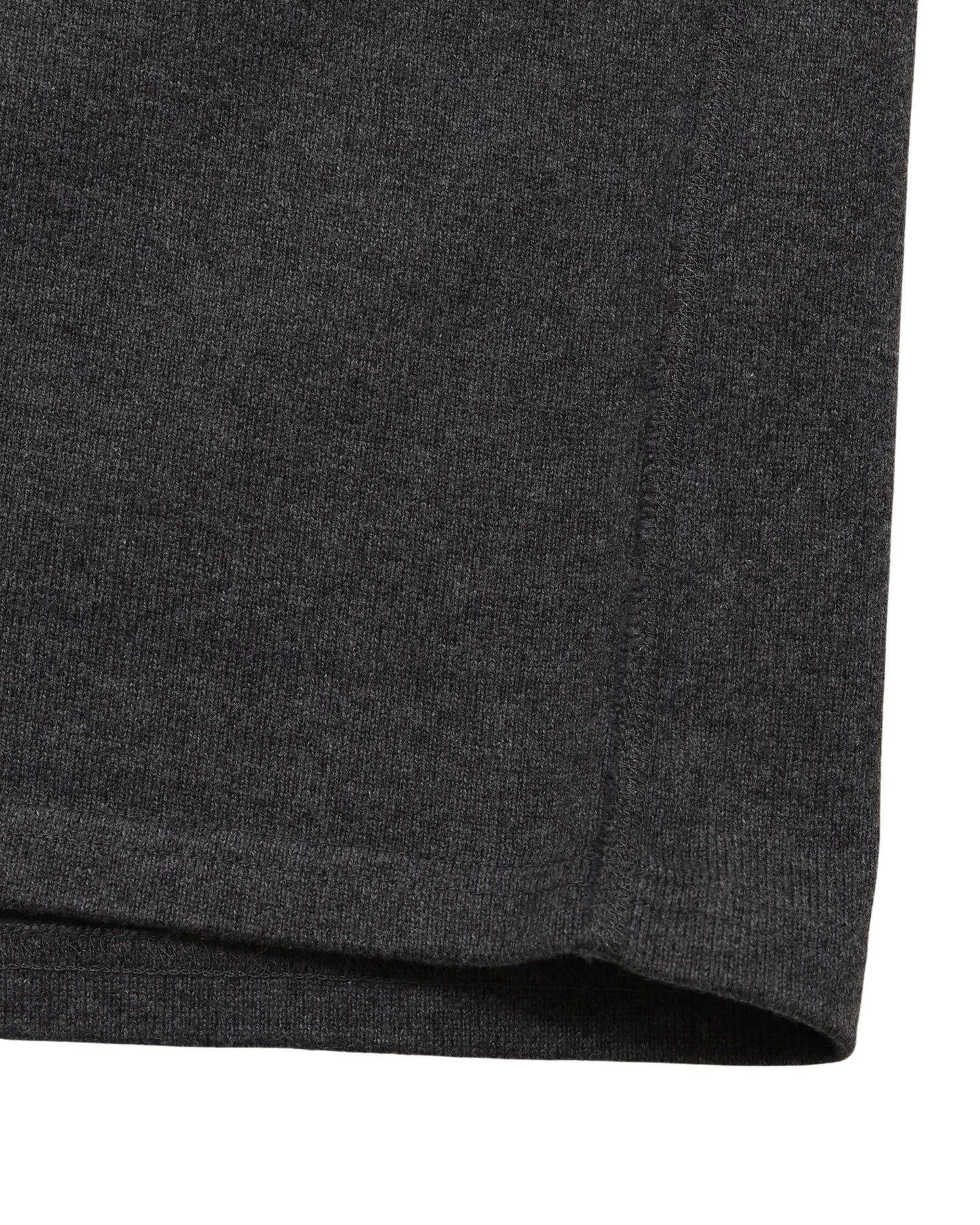 Crewneck T-shirt - Double Heavyweight - Charcoal