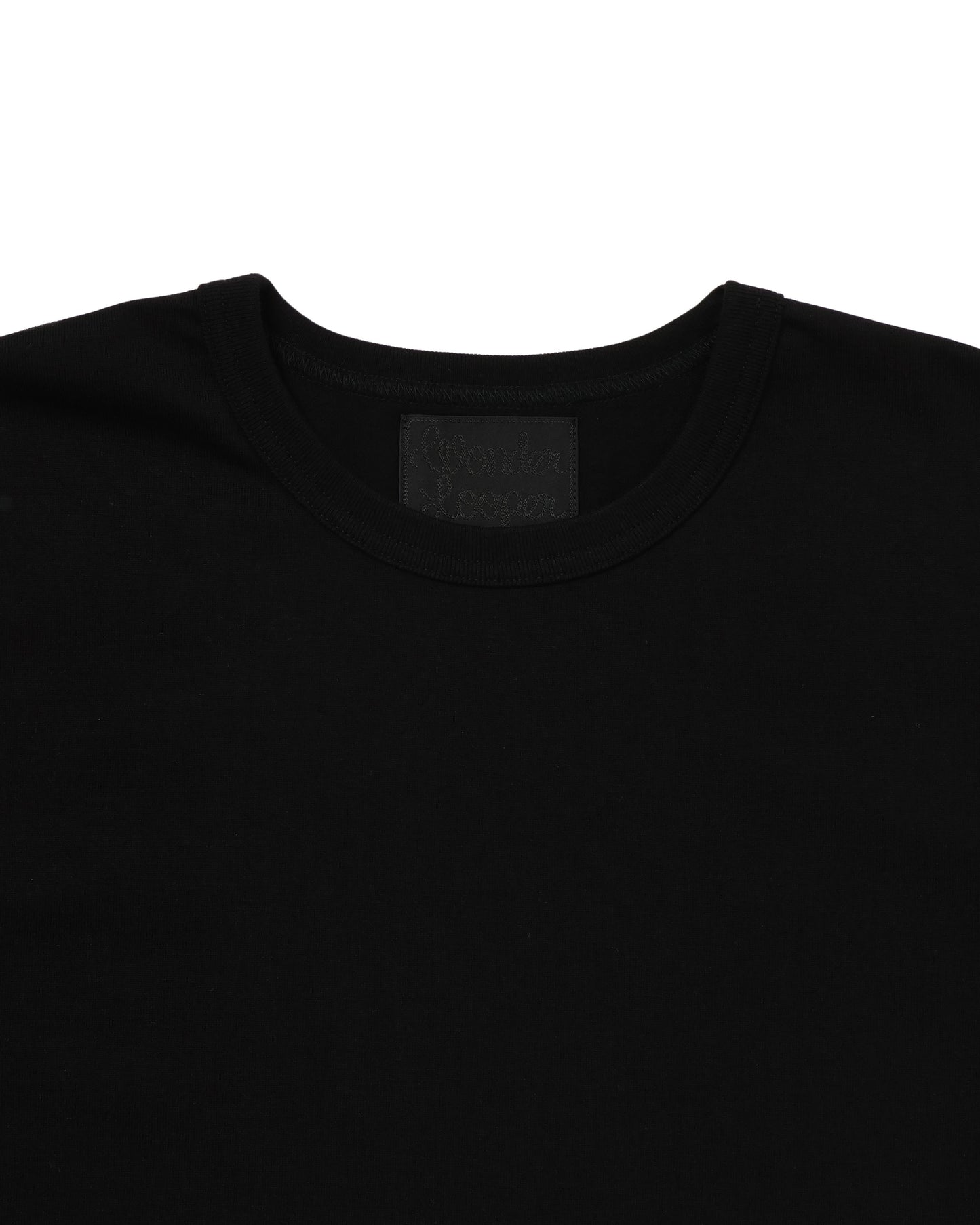 Crewneck T-shirt - Ultimate Pima Tsuriami - Black