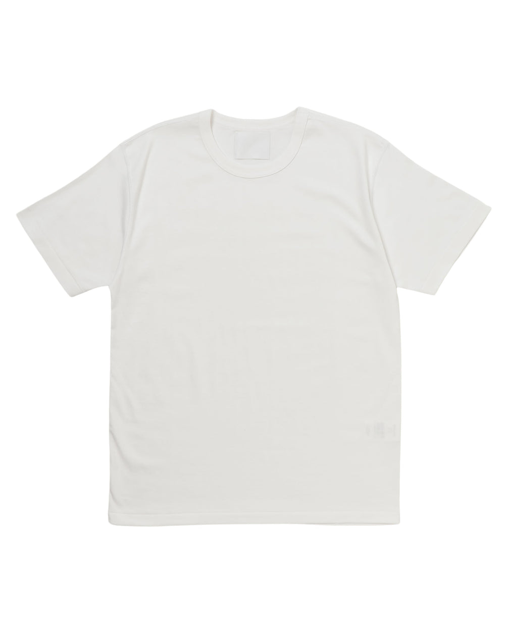 Crewneck T-shirt - Ultimate Pima Tsuriami - White