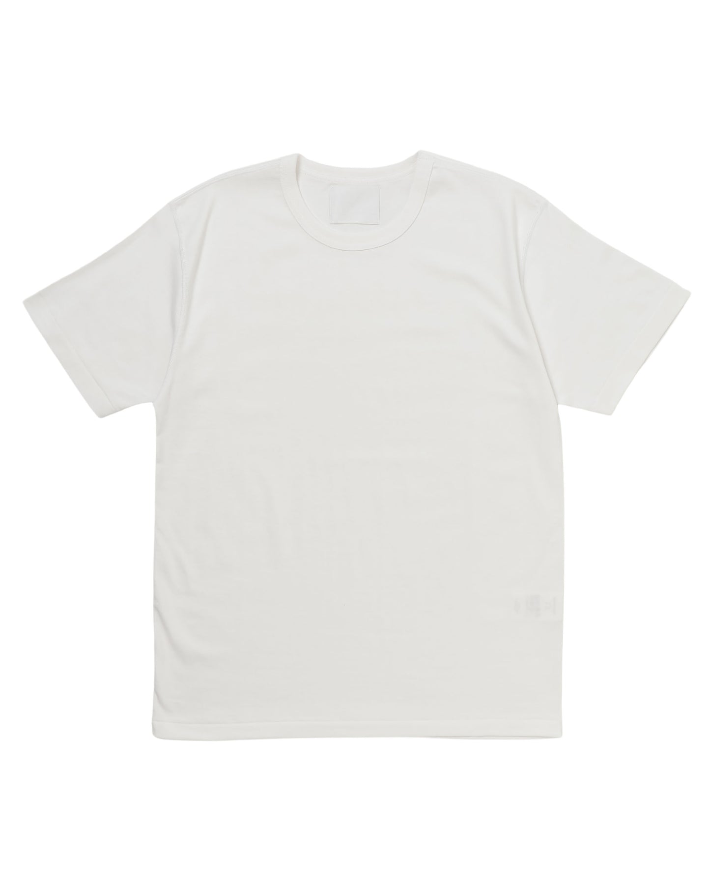 Crewneck T-shirt - Ultimate Pima Tsuriami - White