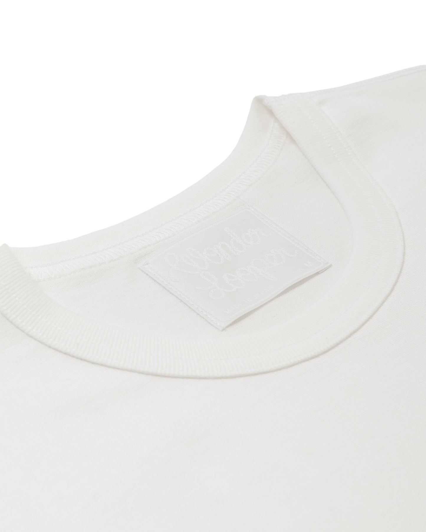 Crewneck T-shirt - Ultimate Pima Tsuriami - White