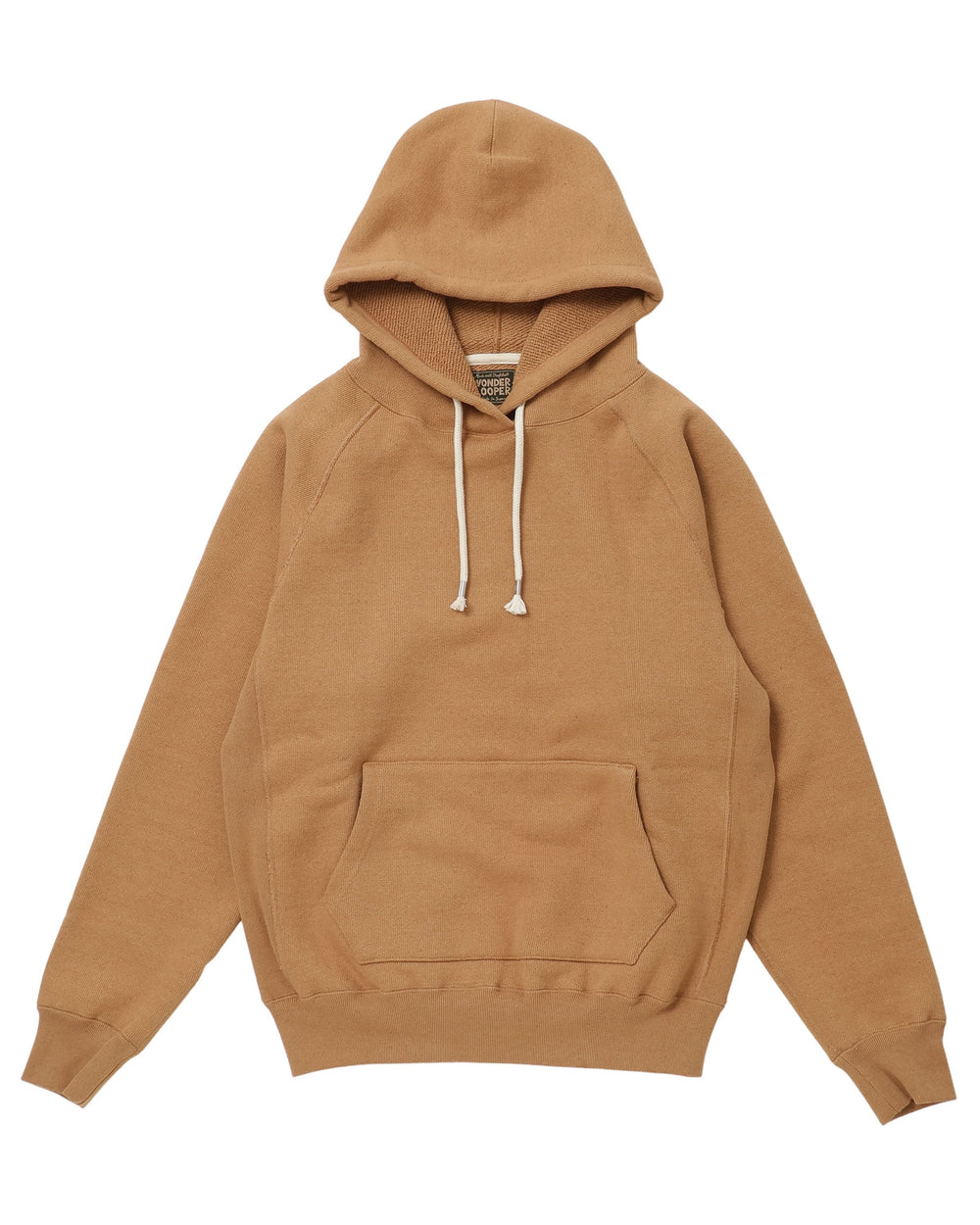 Pullover Hoodie - Double Heavyweight French Terry Foxfibre® - Coyote 80