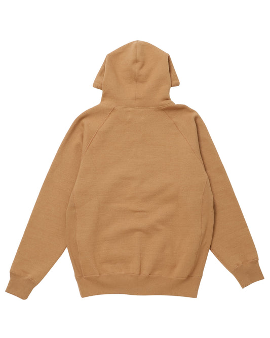 Zip Hoodie - Double Heavyweight French Terry Foxfibre® - Coyote 80