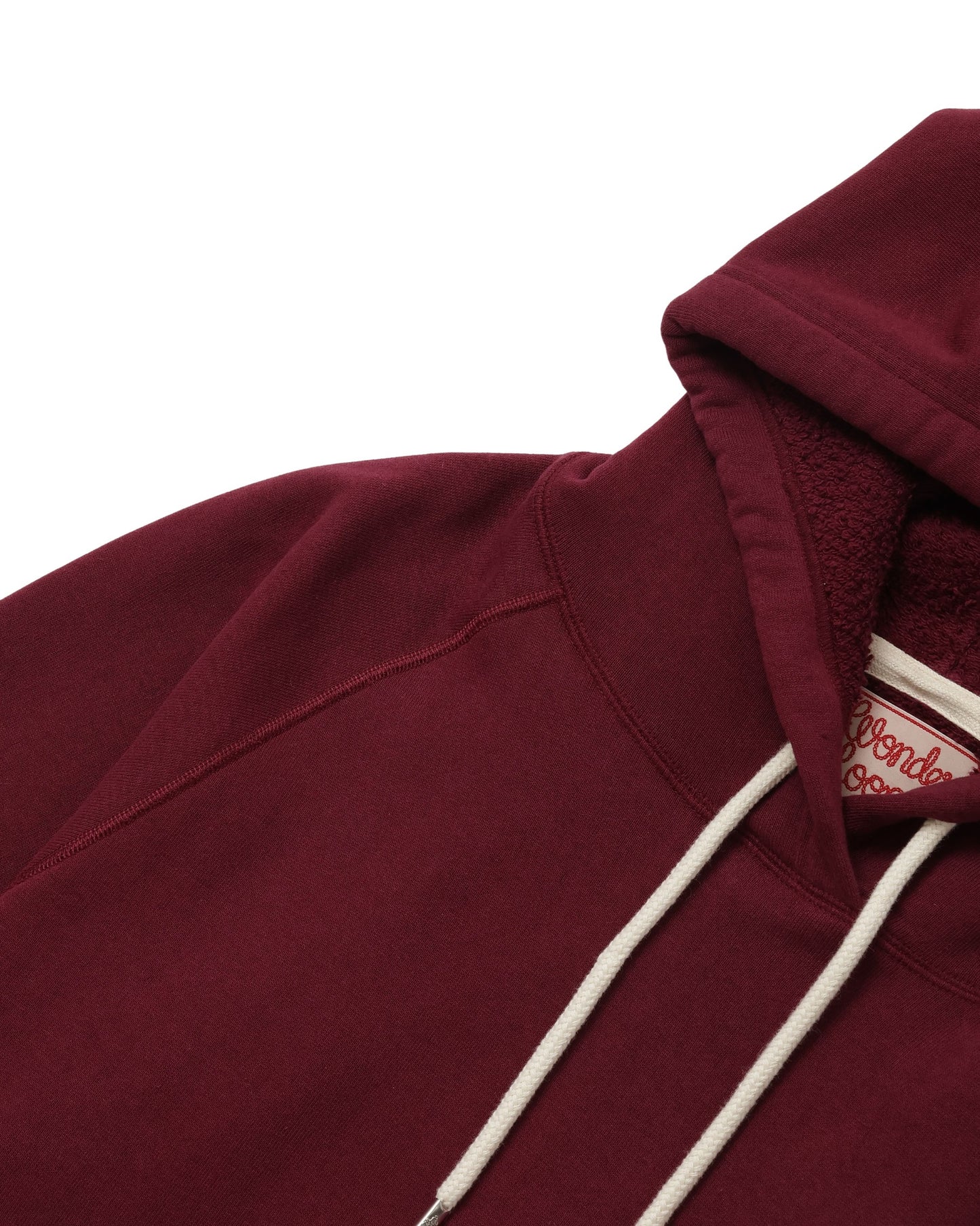 Pullover Hoodie - Super Looper French Terry - Burgundy