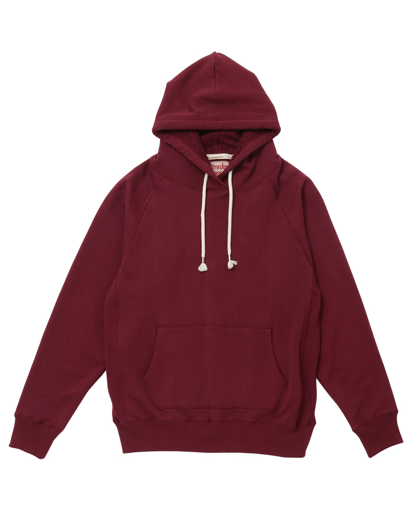 Pullover Hoodie - Super Looper French Terry - Burgundy