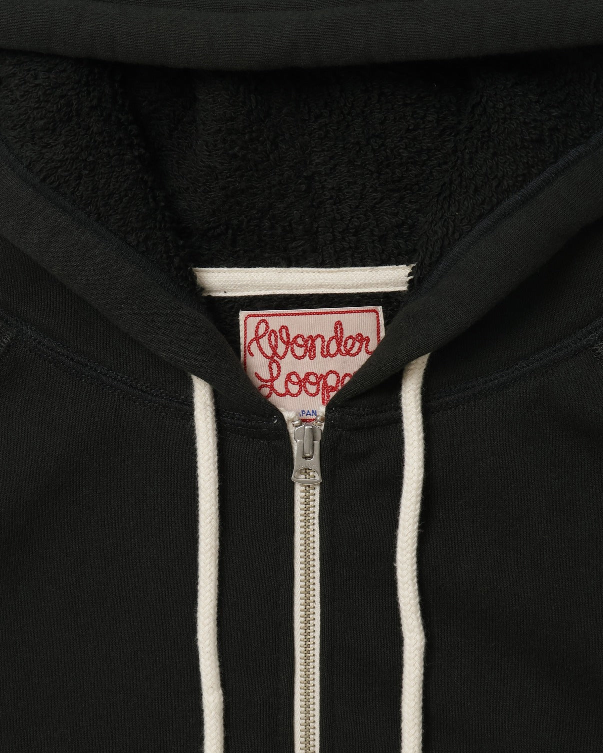 Zip Hoodie - Super Looper French Terry - Sumi