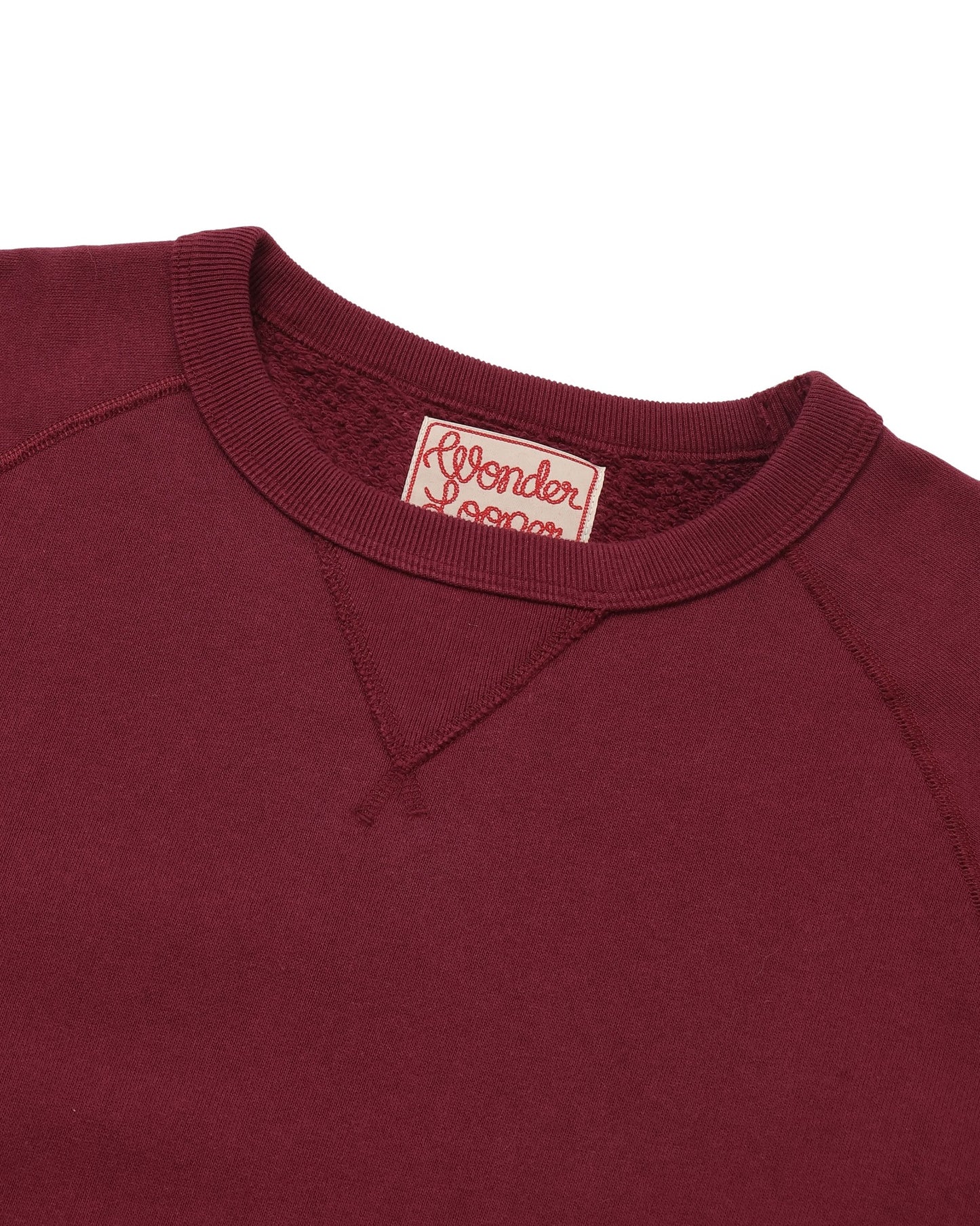 Pullover Crewneck - Super Looper French Terry - Burgundy