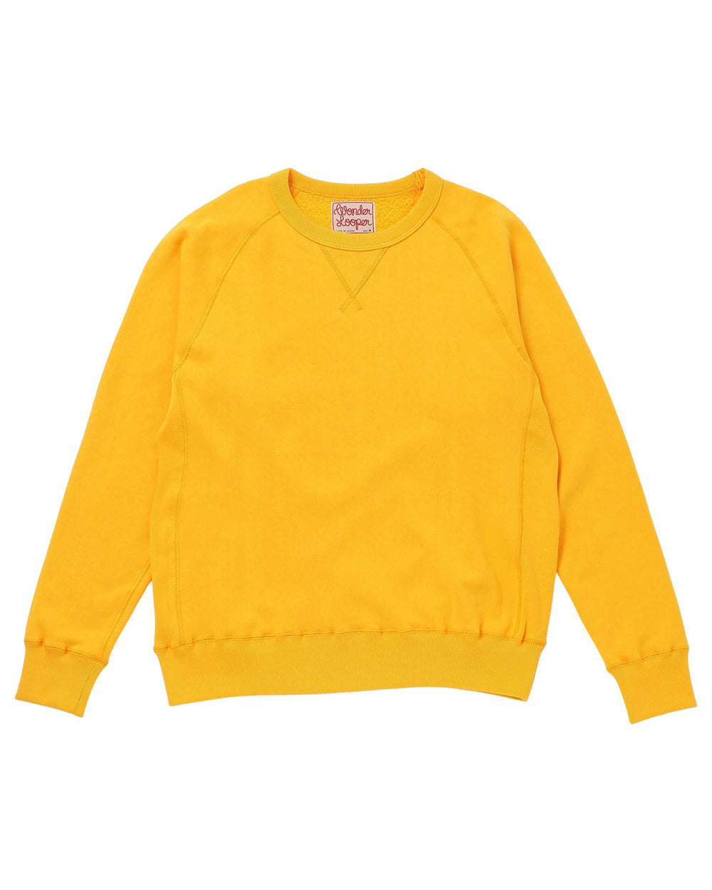 Pullover Crewneck - Super Looper French Terry - Marigold