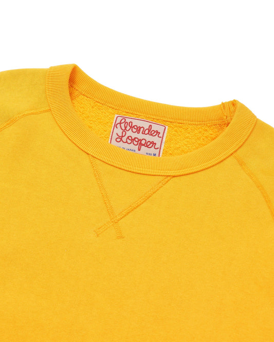 Pullover Crewneck - Super Looper French Terry - Marigold