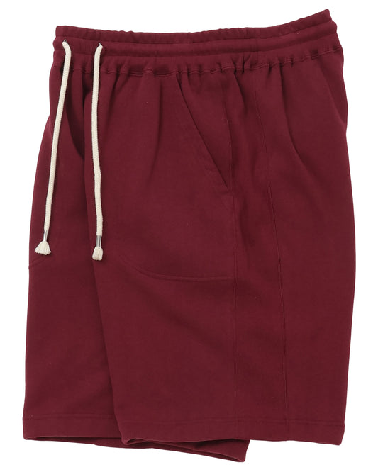 Sweat Shorts - Super Looper French Terry - Burgundy