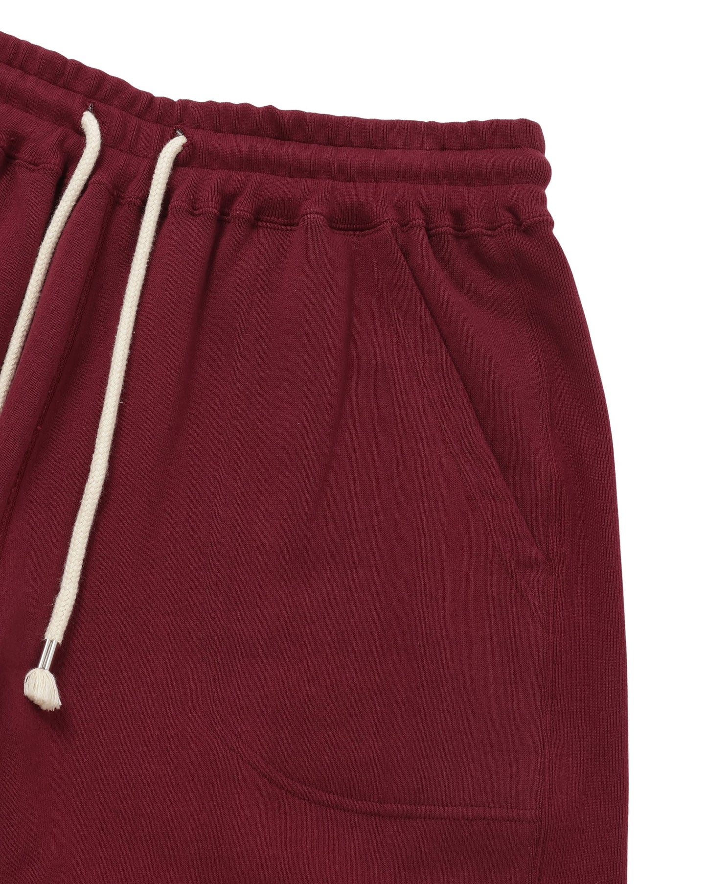 Sweat Shorts - Super Looper French Terry - Burgundy