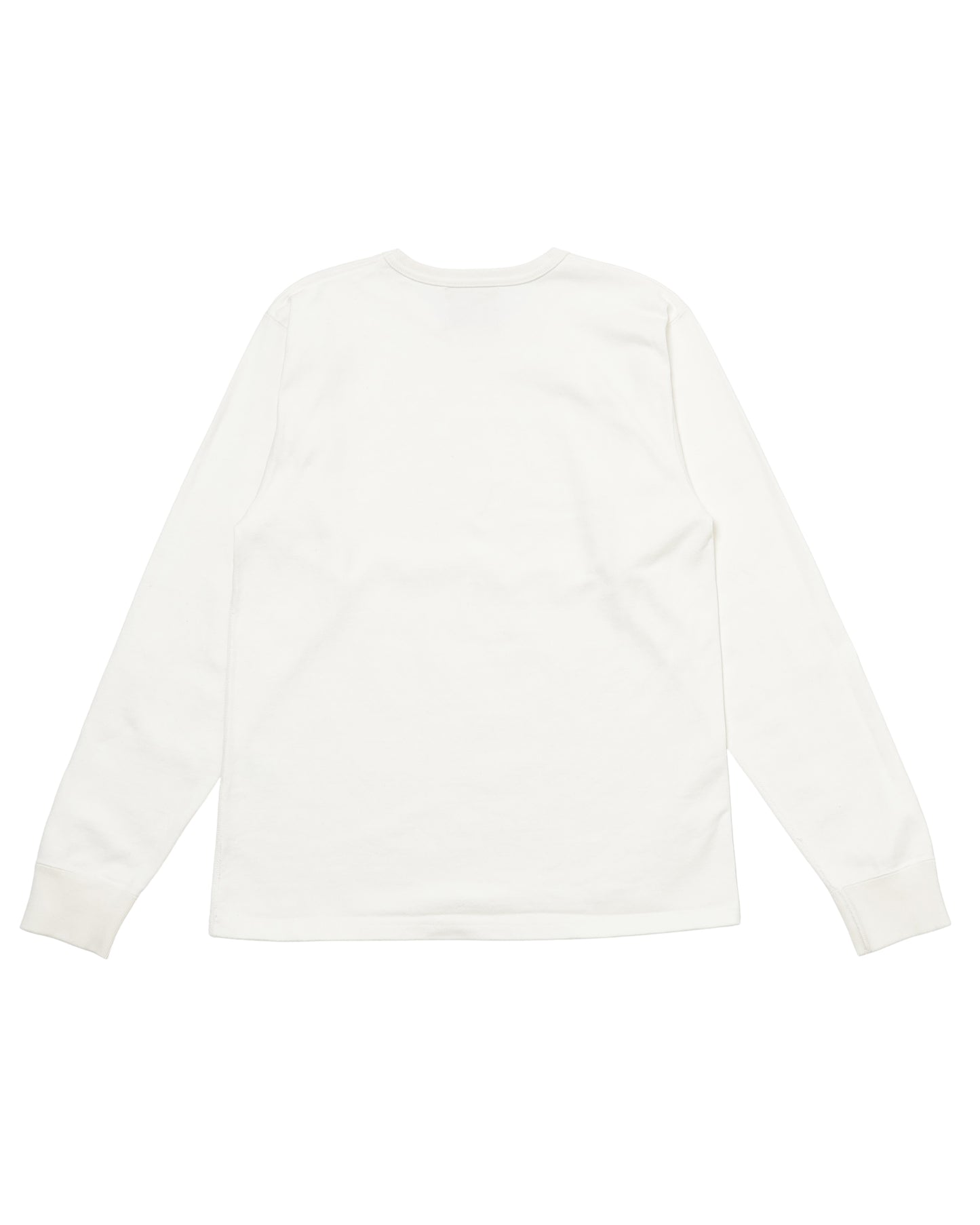 Long Sleeve T-shirt - Double Heavyweight - White