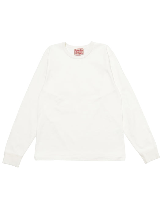 Long Sleeve T-shirt - Double Heavyweight - White