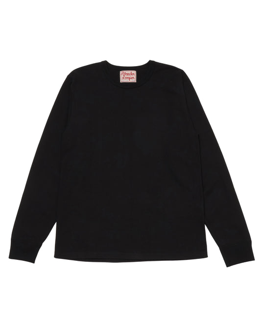 Long Sleeve T-shirt - Double Heavyweight - Black