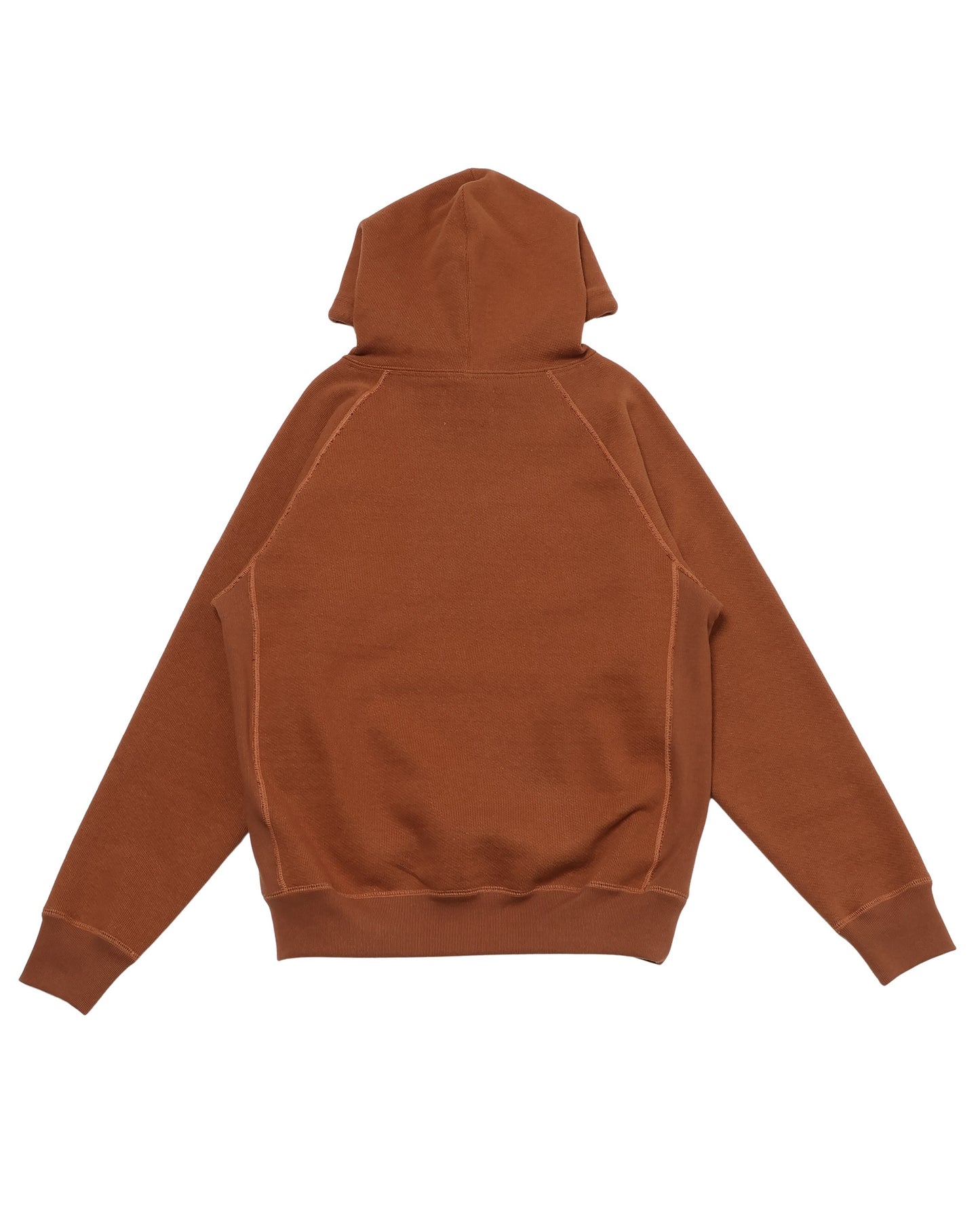 Pullover Hoodie - Double Heavyweight French Terry - Rust
