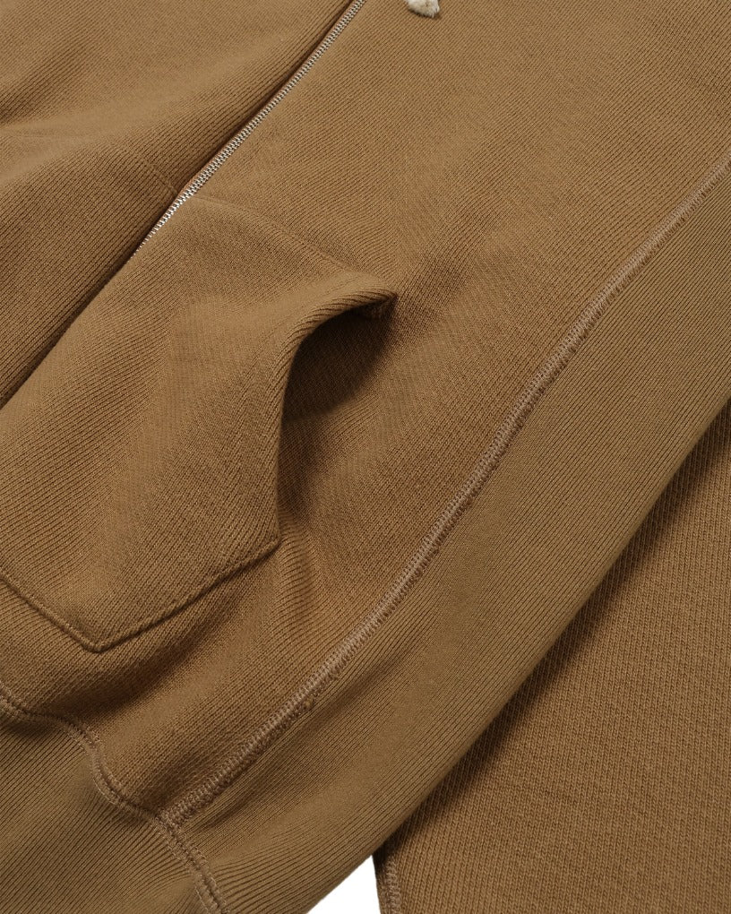 Zip Hoodie - Double Heavyweight French Terry - Dune