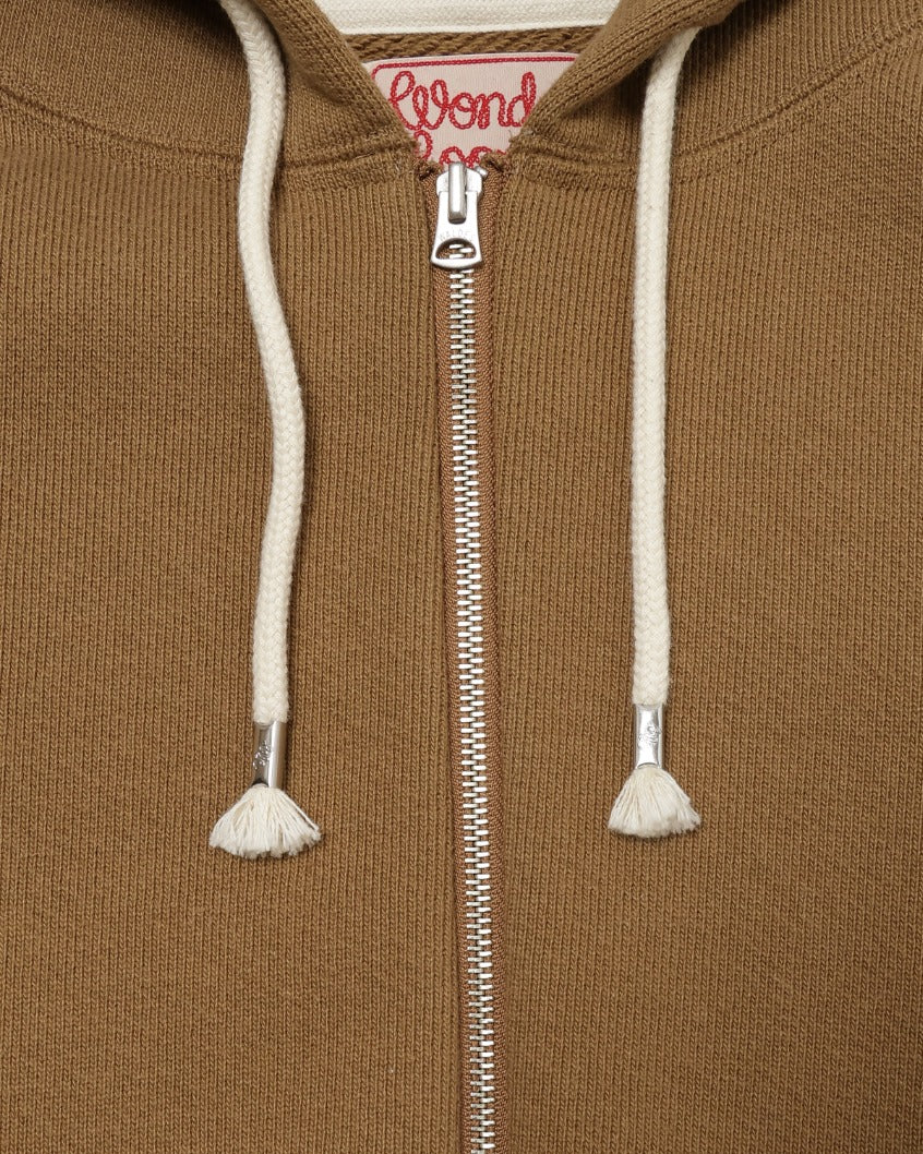 Zip Hoodie - Double Heavyweight French Terry - Dune