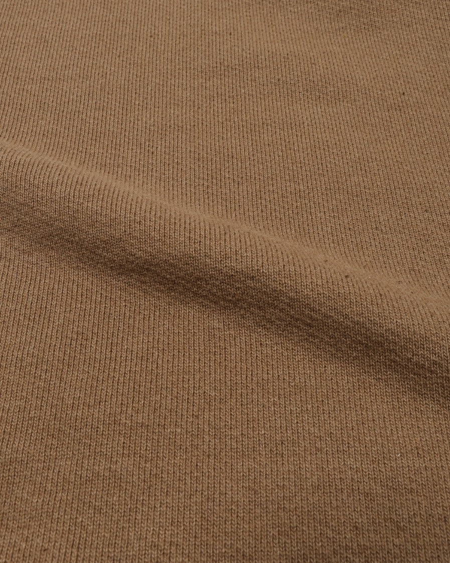 Zip Hoodie - Iron Mordant Foxfibre® Double Heavyweight French Terry - Coyote 80