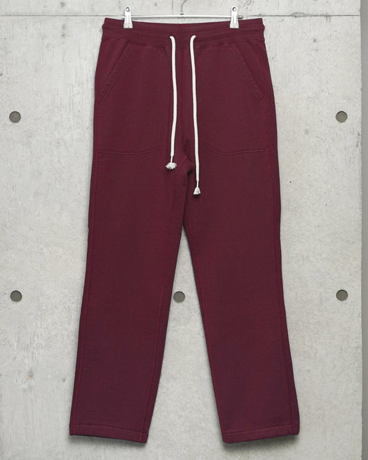 Sweatpants - Super Looper French Terry - Burgundy
