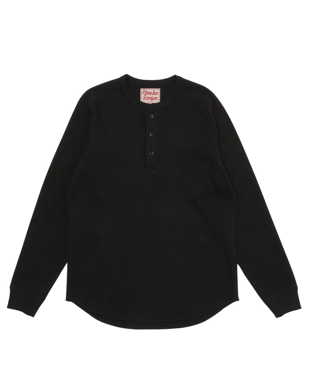 Henley - Cashmere Blend Honeycomb - Sumi