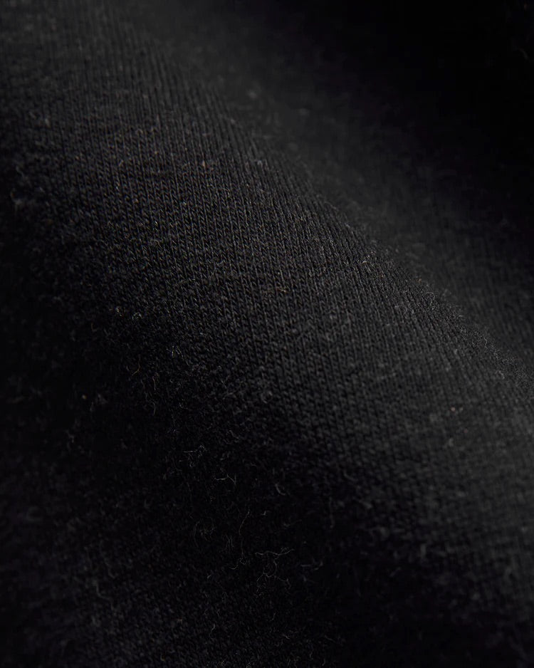 Pullover Hoodie - Fleeced Foxfibre® - Black