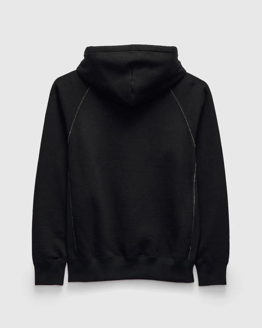 Pullover Hoodie - Fleeced Foxfibre® - Black