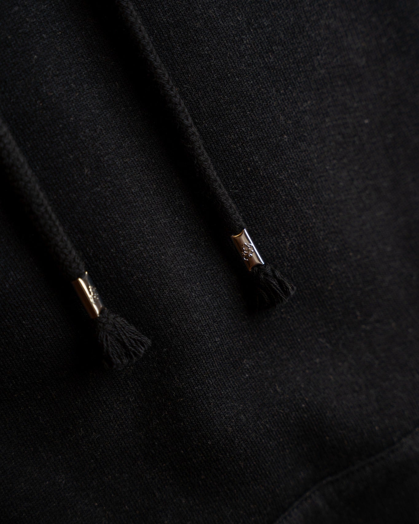 Pullover Hoodie - Fleeced Foxfibre® - Black