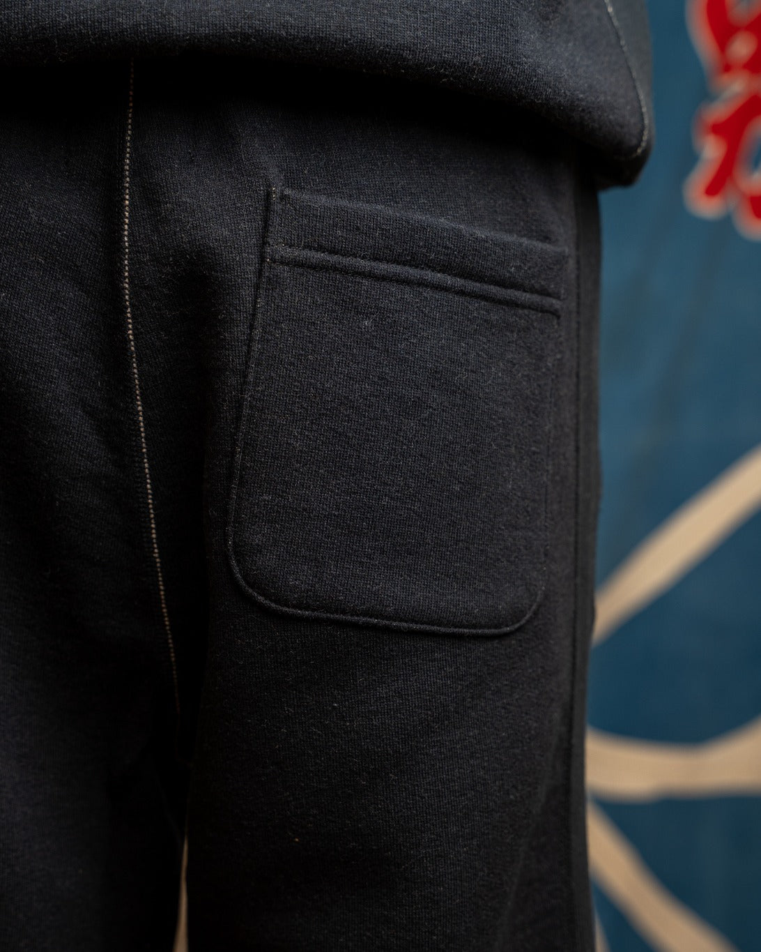 Sweatpants - Fleeced Foxfibre® - Black
