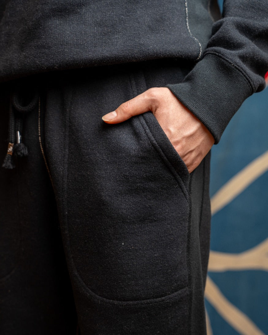 Sweatpants - Fleeced Foxfibre® - Black