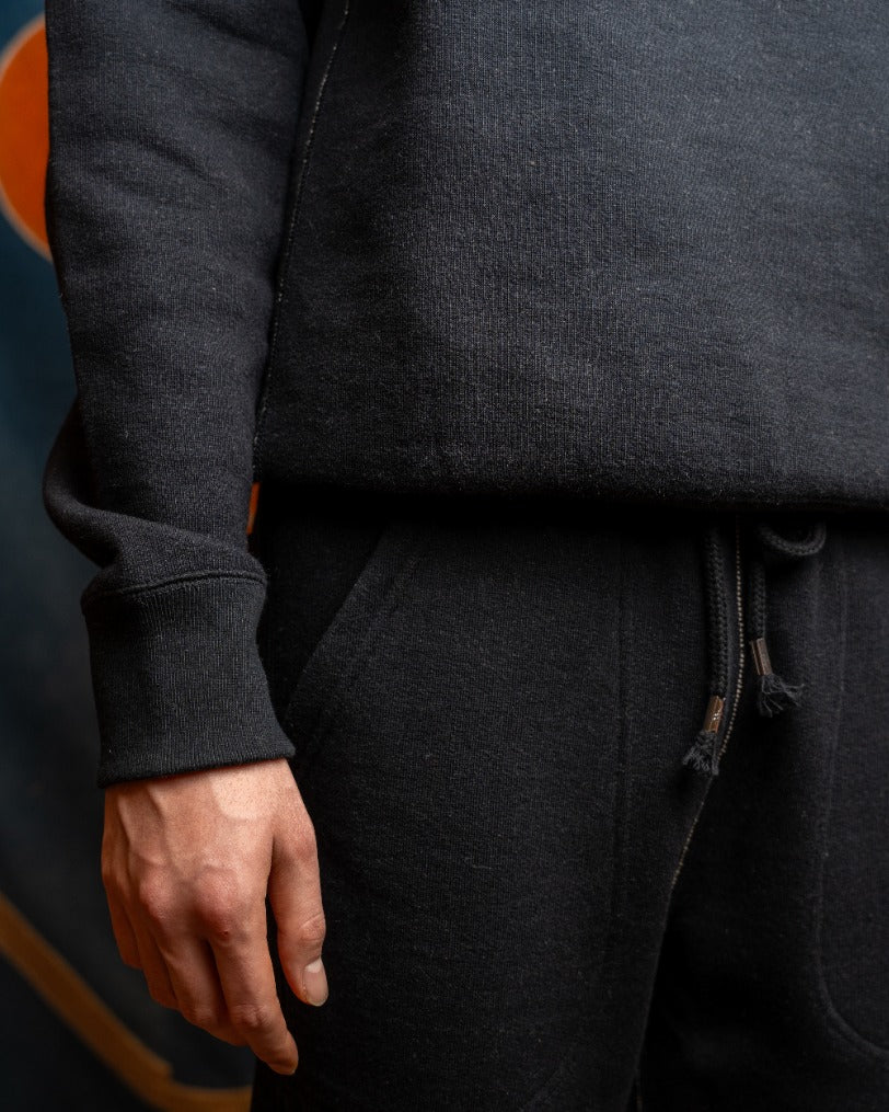 Sweatpants - Fleeced Foxfibre® - Black