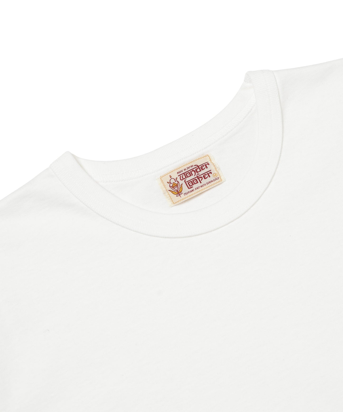 Suvin Gold Tsuriami T-shirt - White