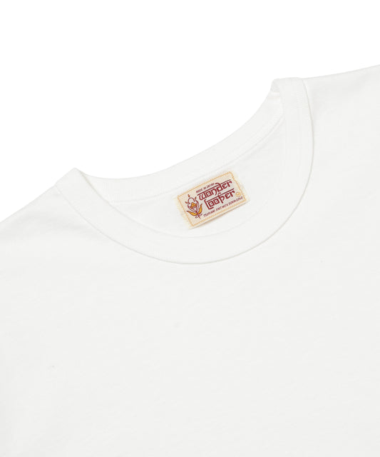 Suvin Gold Tsuriami T-shirt - White