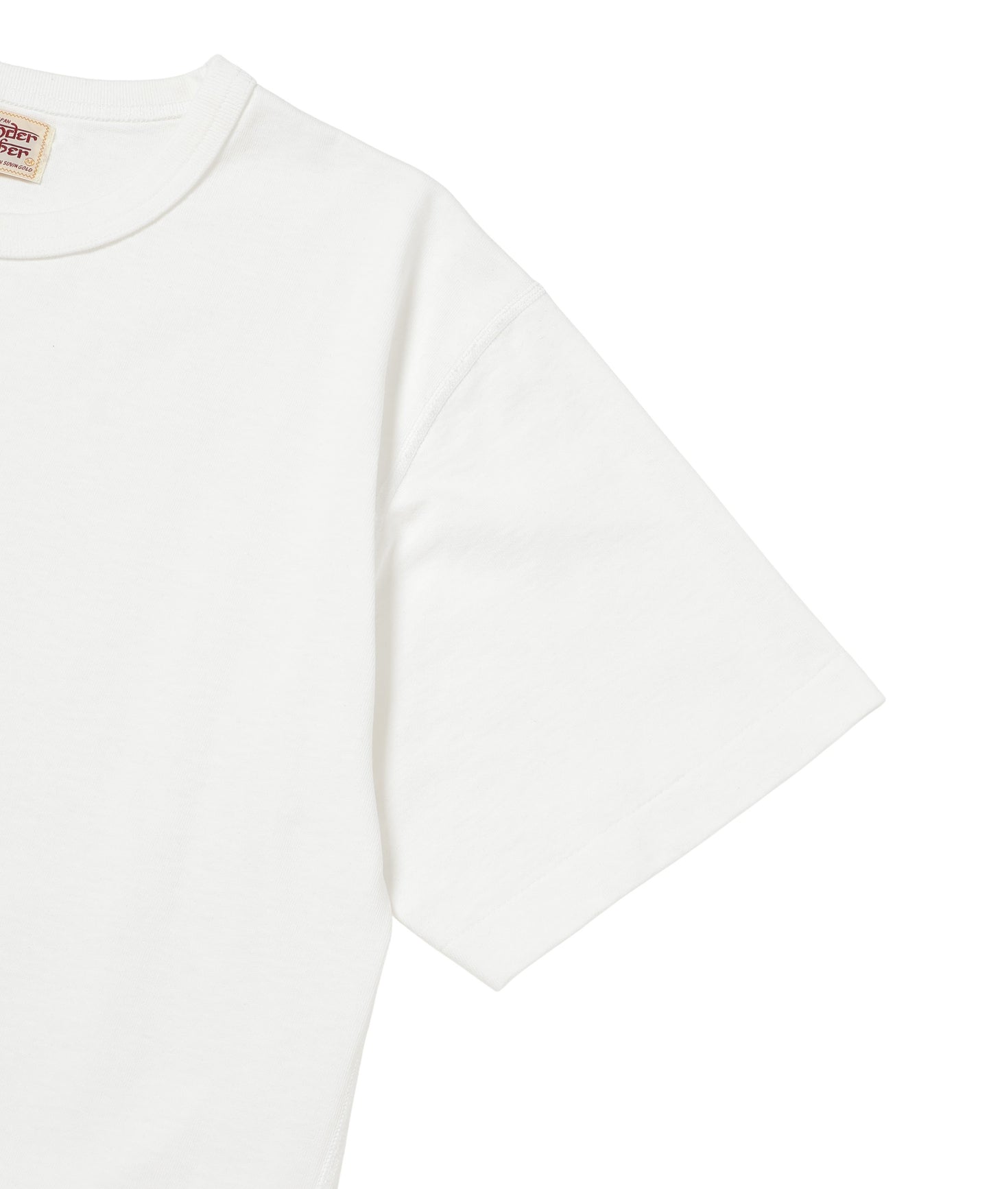Suvin Gold Tsuriami T-shirt - White