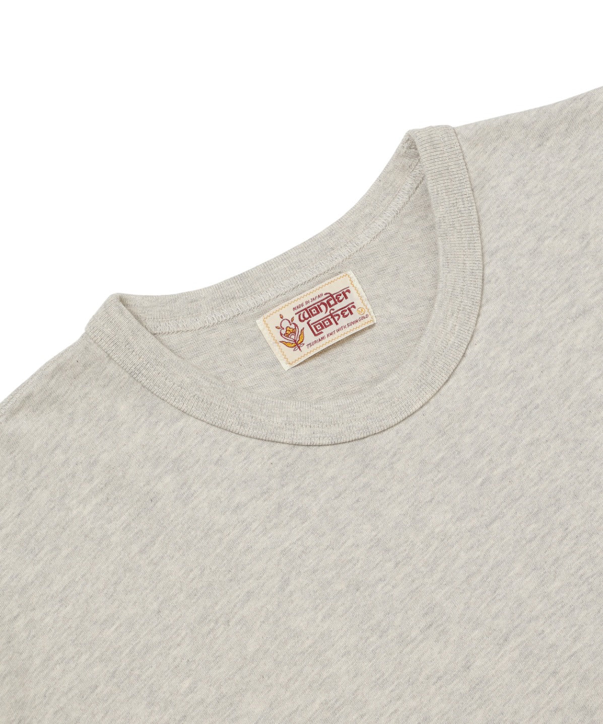 Suvin Gold Tsuriami T-shirt - Grey