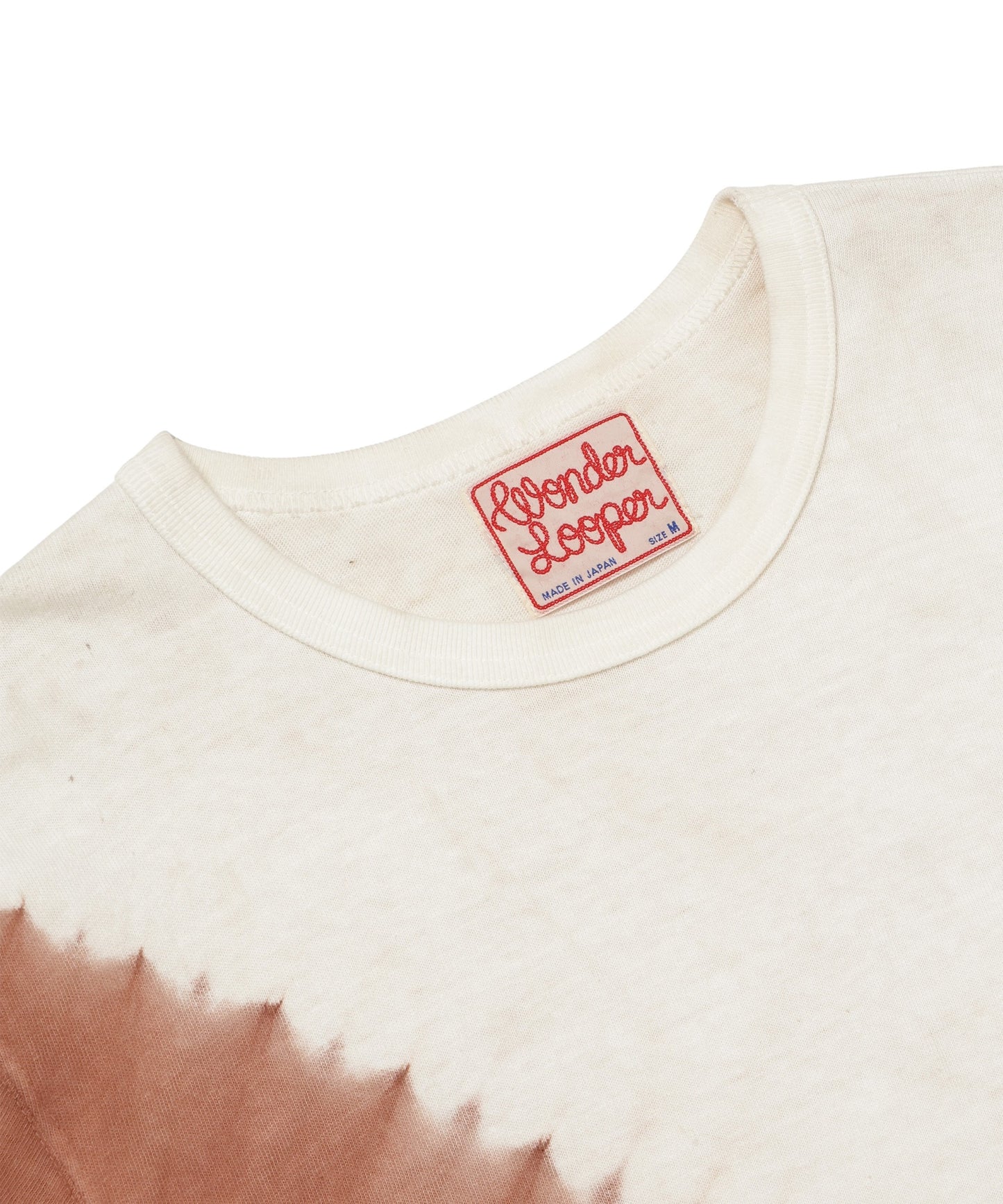 Natural Dye ELS Recycled Cotton Slub T-shirt - Sharinbai + Doro Shibori