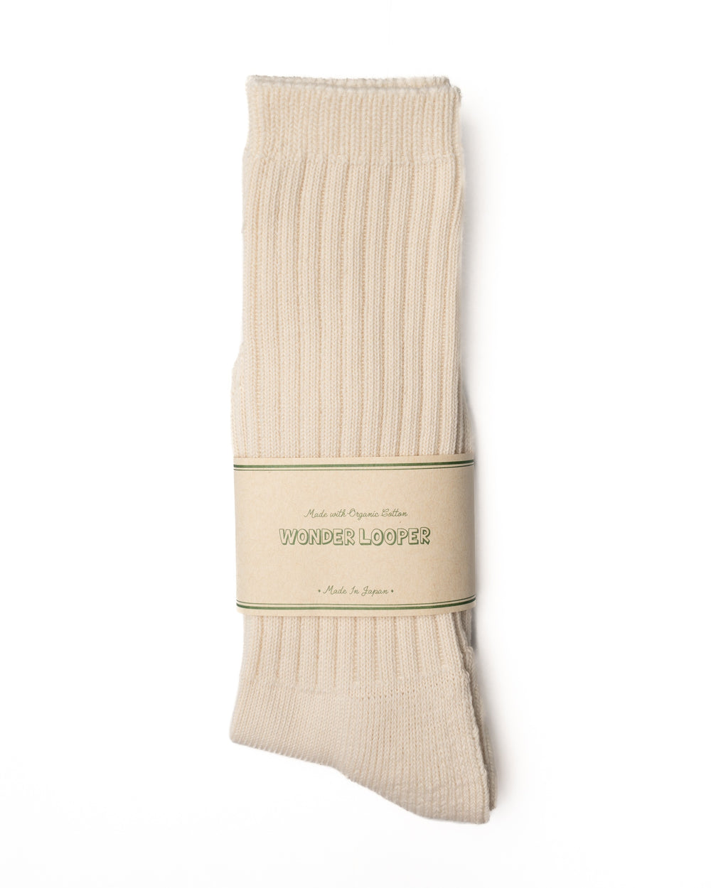 Rib Pile Organic Cotton Socks
