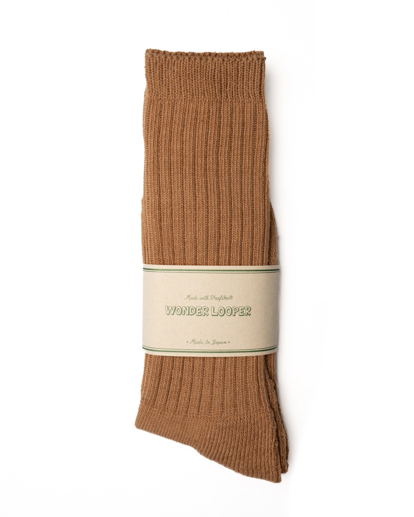 Rib Pile Foxfibre® Socks - Coyote 80