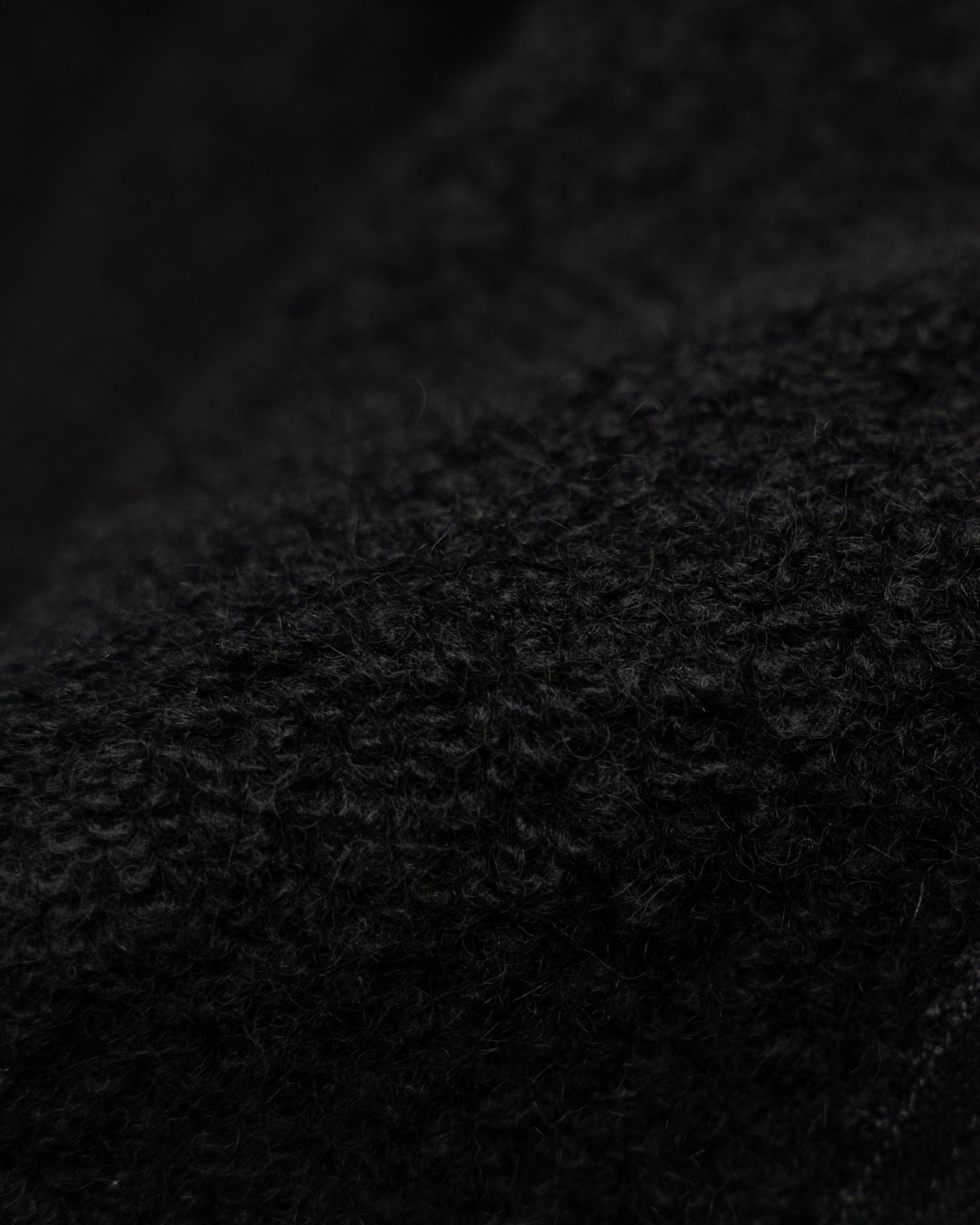 Sweatpants - Pure Cashmere Tsuriami French Terry - Black