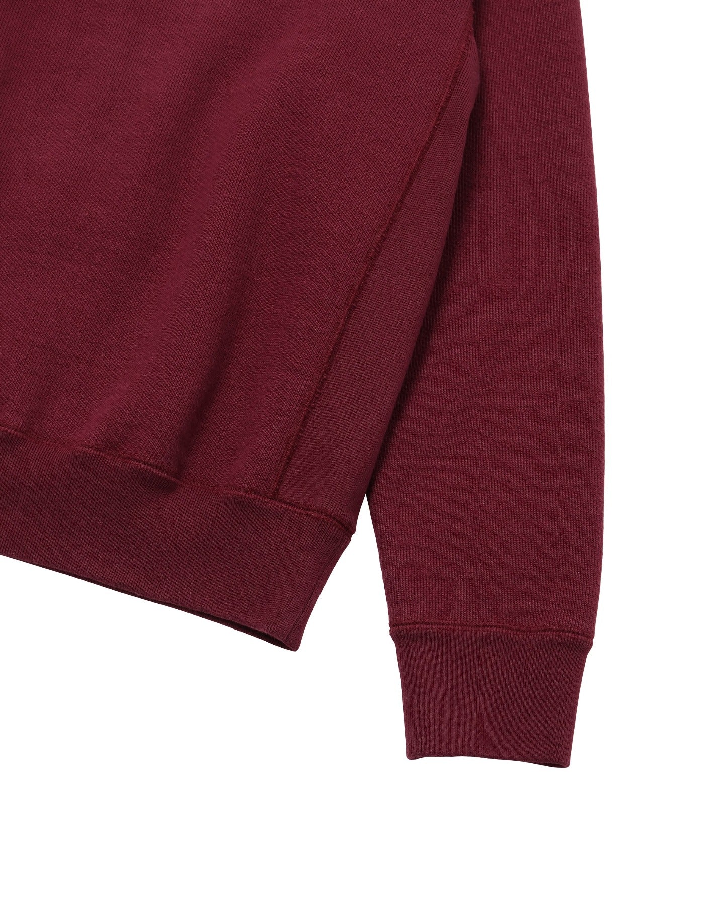 Pullover Crewneck - Double Heavyweight French Terry - Burgundy