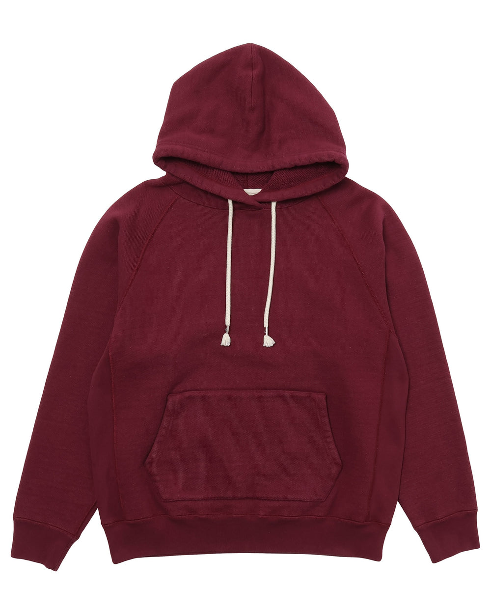 Pullover Hoodie - Double Heavyweight French Terry - Burgundy